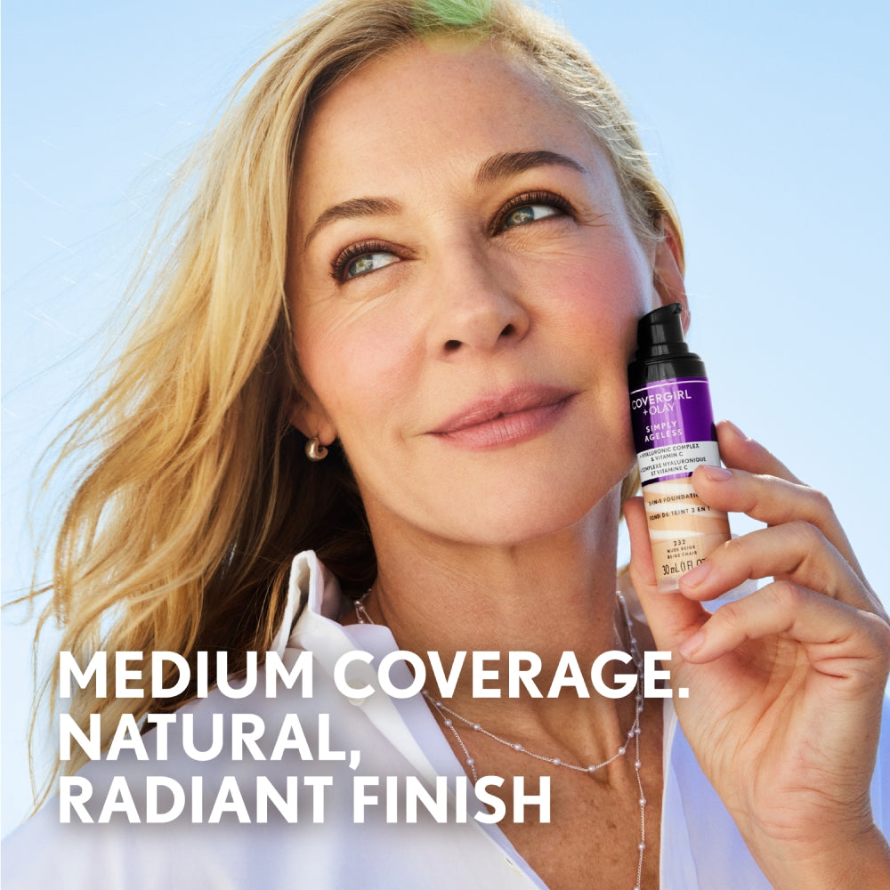 Simply Ageless + Olay 3-In-1 Liquid Foundation - US 9017