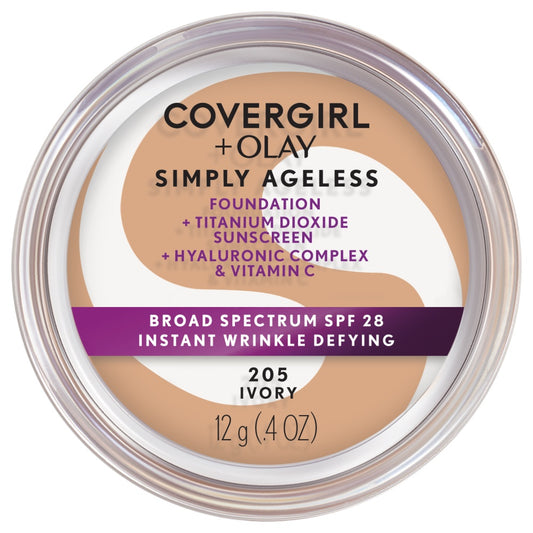 Simply Ageless + Olay Instant Wrinkle-Defying Foundation - US 8502