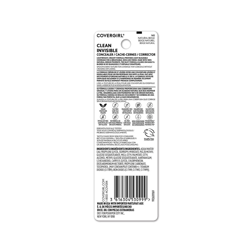 Clean Invisible Concealer - US 5800