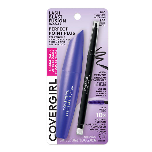 Lash Blast Fusion Mascara + Perfect Point Plus Eyeliner - US 1008