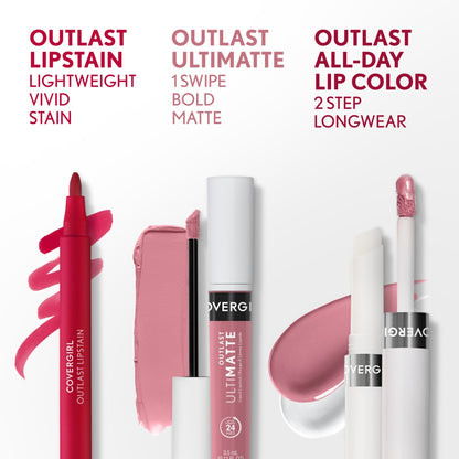 Outlast All-Day Lip Color With Topcoat - US 7848