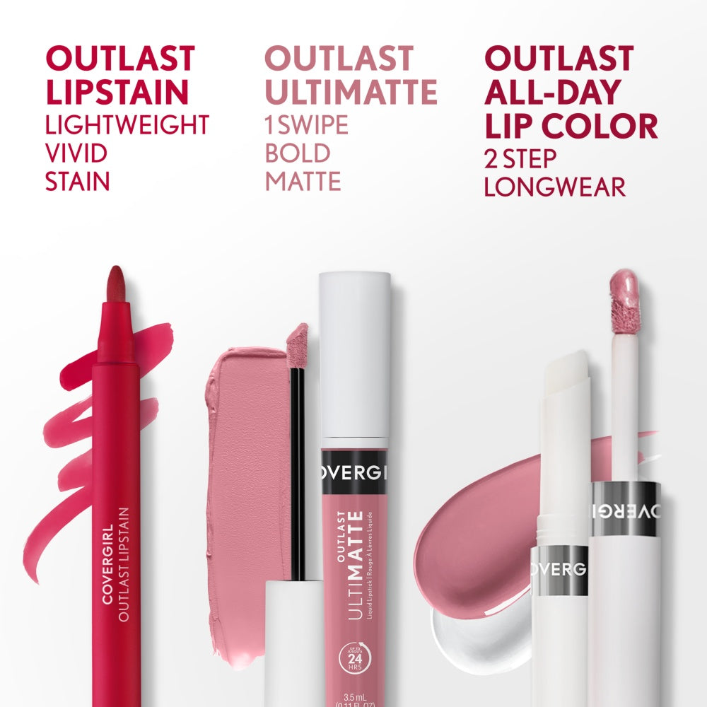 Outlast All-Day Lip Color With Topcoat - US 6424