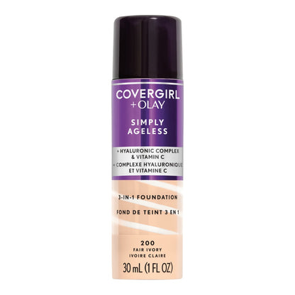 Simply Ageless + Olay 3-In-1 Liquid Foundation - US 1049